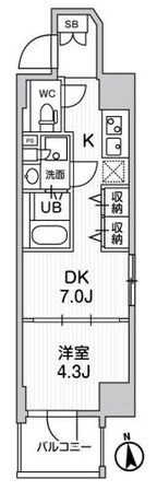 リテラス秋葉原イーストの物件間取画像